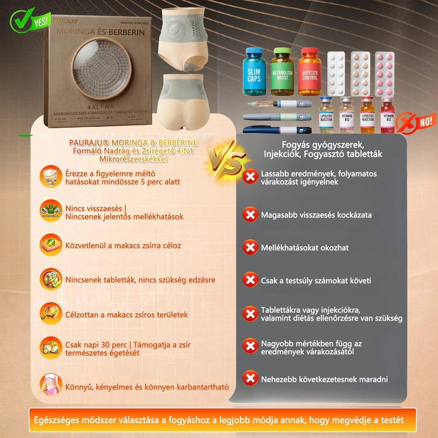 🔥🔥Hivatalos Márkabolt | ✅🛡️ 𝐏𝐀𝐔𝐑𝐀𝐉𝐔® 𝟐𝟎𝟐𝟔 Moringa & Berberine 4-az-1-ben Mikro-részecskés Formázó és Zsírégető Rövidnadrág