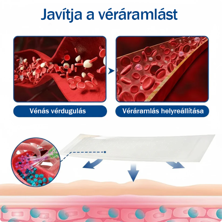 ❤️🇭🇺👨‍⚕️✅TAILEDEN® VeinEase Mikrotűs Kezelő Tapasz⚡Azonnali Megkönnyebbülés, Hosszú Távú Eredmények