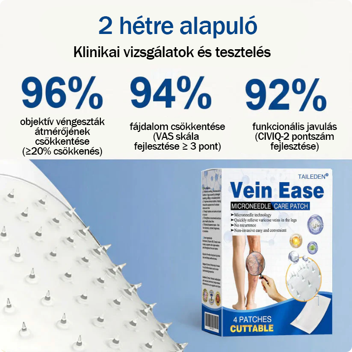 ❤️🇭🇺👨‍⚕️✅TAILEDEN® VeinEase Mikrotűs Kezelő Tapasz⚡Azonnali Megkönnyebbülés, Hosszú Távú Eredmények